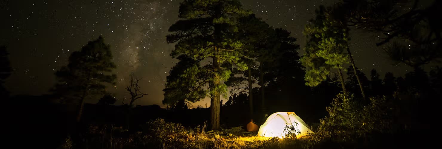 Camping at the Grand Canyon